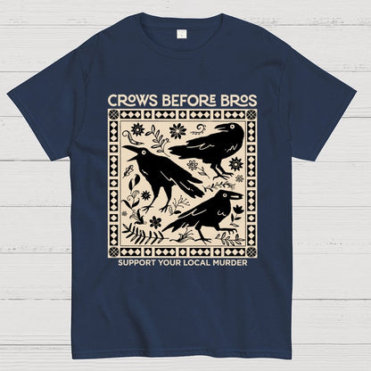 Crows Before Bros Geek T-Shirt