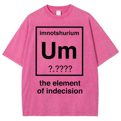 Element Of Indecision Vintage Distressed T-shirt