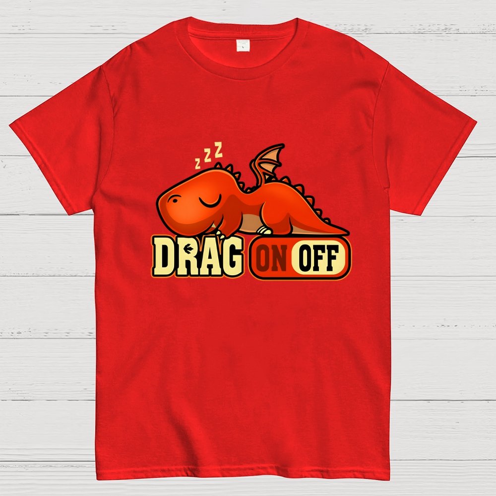 Drag On Off Geek T-Shirt