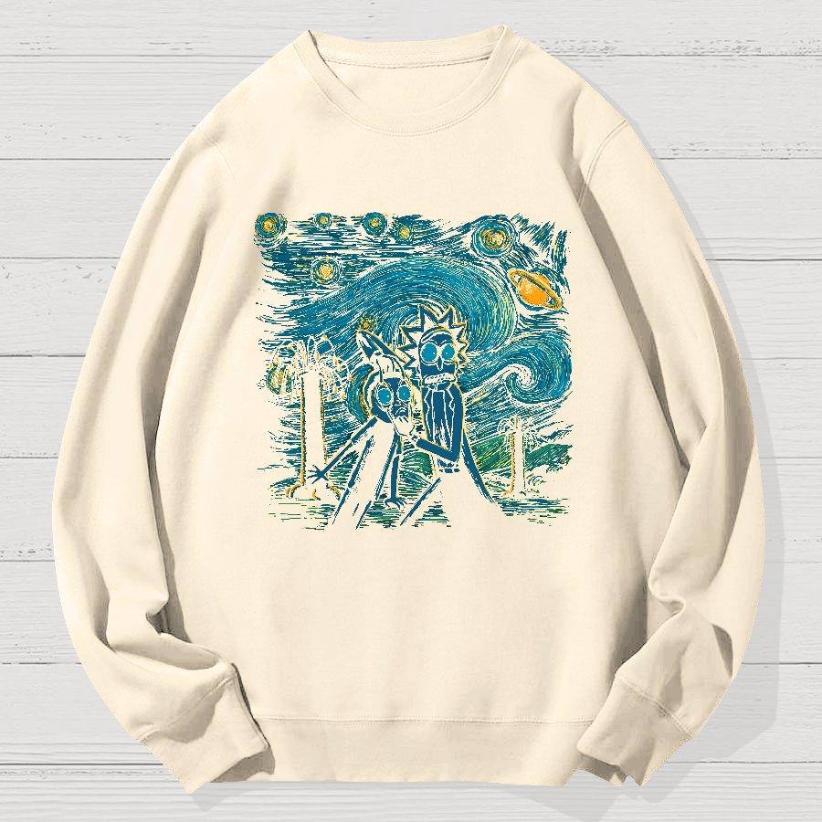 Star Science Geek Cotton Sweatshirt