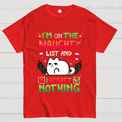I'm on the Naughty list Geek T-Shirt
