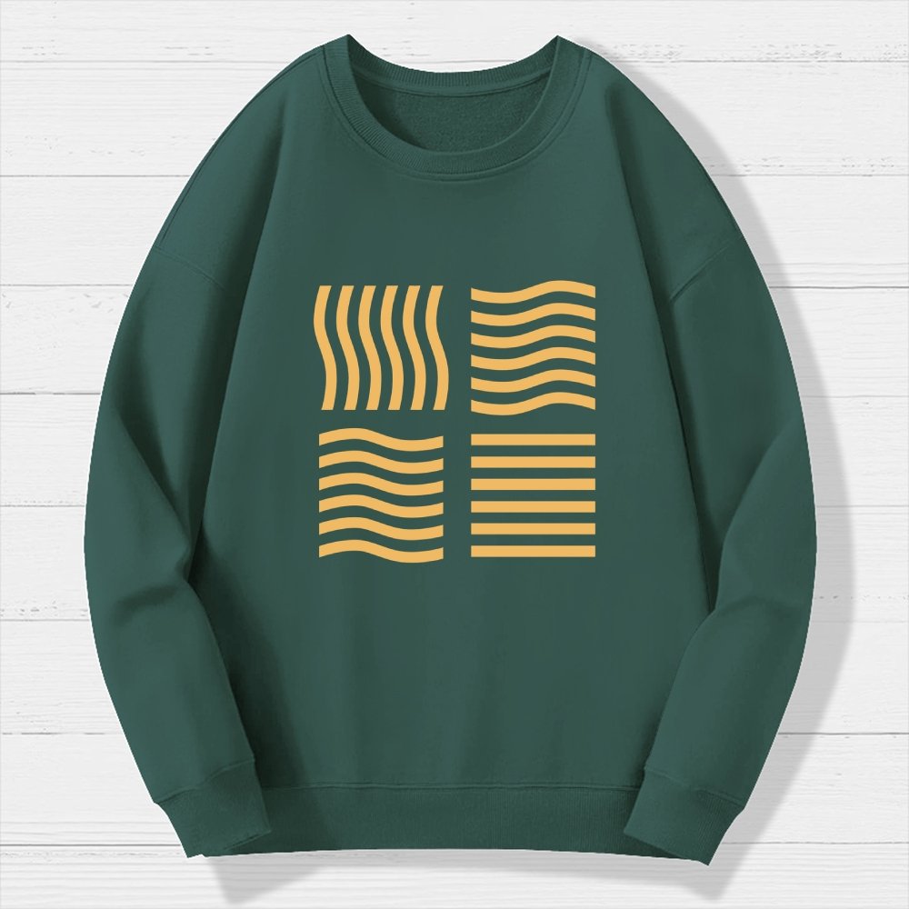 Elemental Stones Geek Cotton Sweatshirt