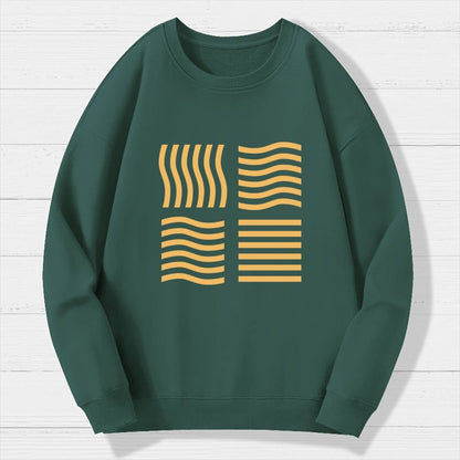 Elemental Stones Geek Cotton Sweatshirt