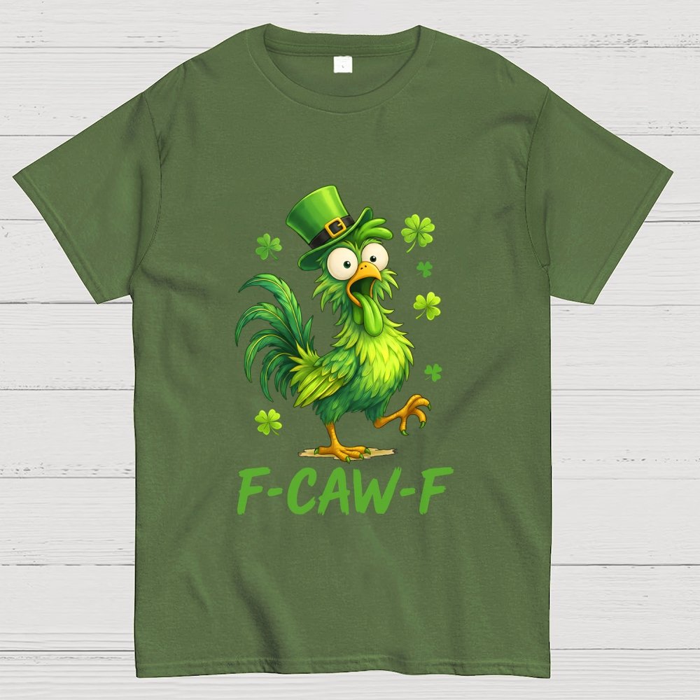 F-Caw-F St. Patrick's Day Geek T-Shirt