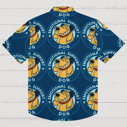 Emotional Support Dogs Geek Hawaiian Shirt