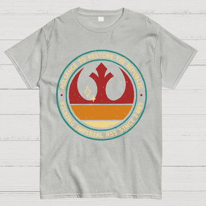 Kicking Galactic Ass Geek T-Shirt