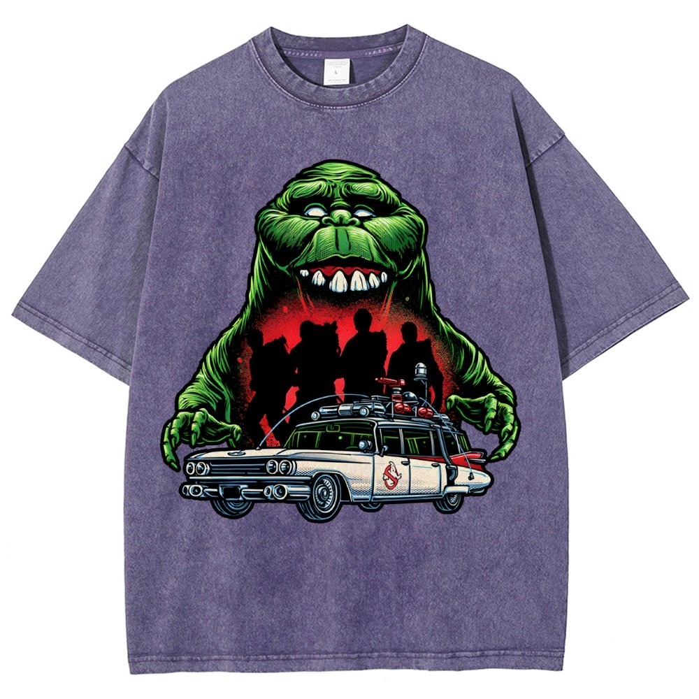Green Slime Vintage Distressed T-shirt
