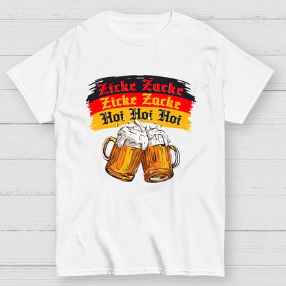 Zicke Zacke Zicke Zacke Hoi Hoi Hoi Geek T-Shirt 2509002511
