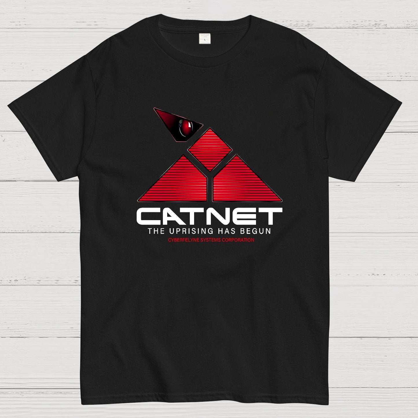 Rise Of The Meowchines Geek T-Shirt