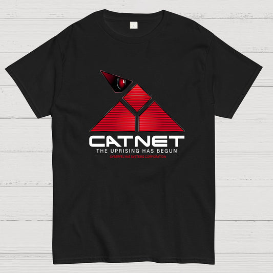 Rise Of The Meowchines Geek T-Shirt