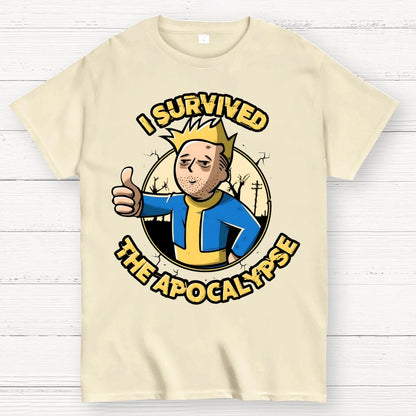I Survived Sarcasm Funny Geek T-Shirt