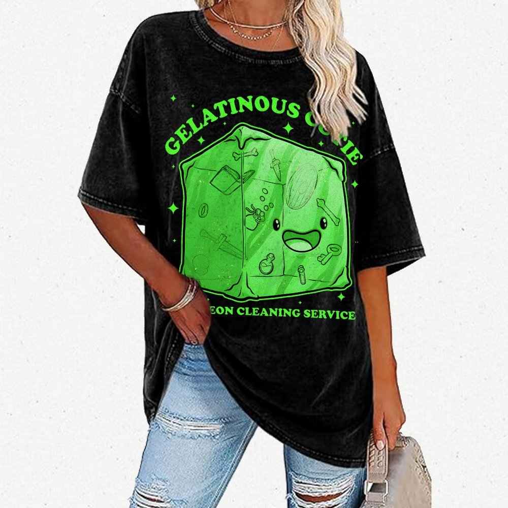 Gelatinous Cute Dungeon Vintage Distressed T-shirt