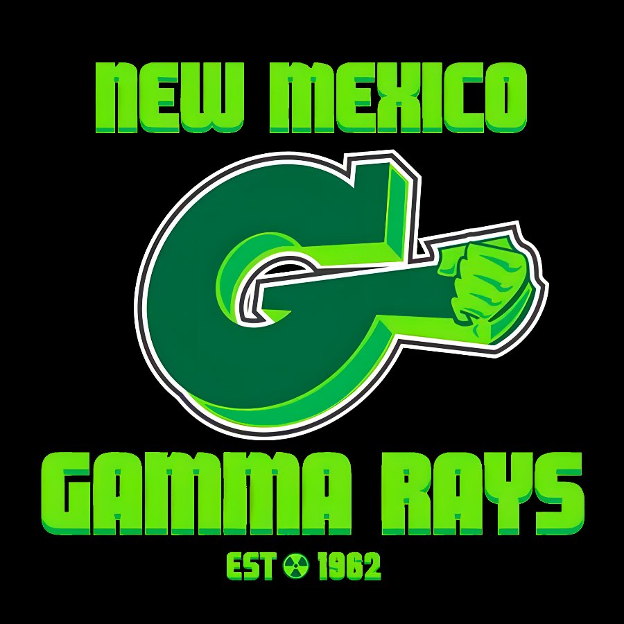 New Mexico Gamma Rays Geek T-Shirt