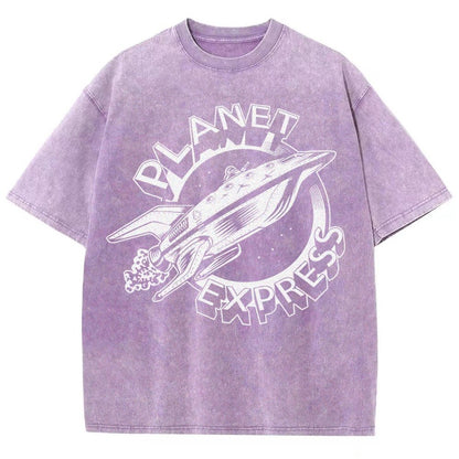 Cosmic Express Vintage Distressed T-shirt