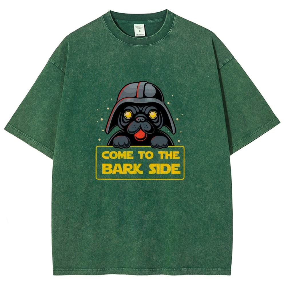 Come To The Bark Side Vintage Distressed T-shirt