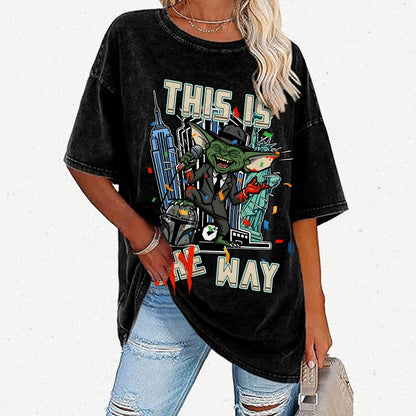 My WAY Vintage Distressed T-shirt