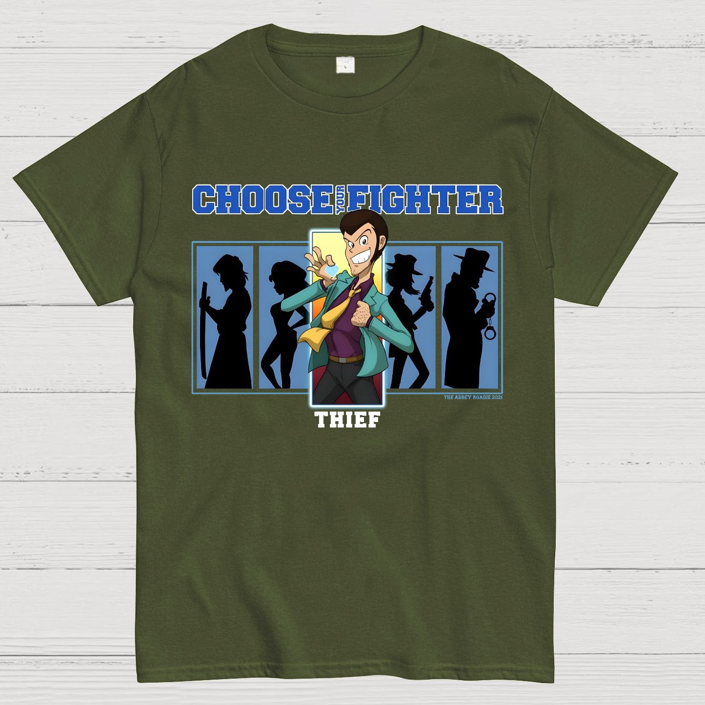 Choose Your Fighter Thief Geek T-Shirt