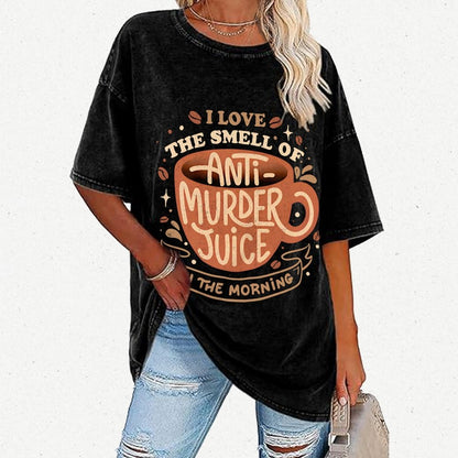 Anti-Murder Juice Vintage Distressed T-shirt