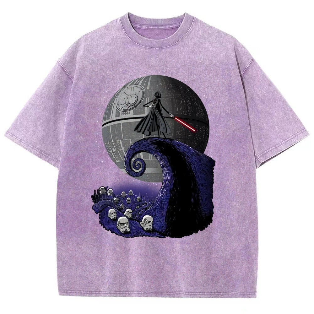 The Nightmare Before Realm Vintage Distressed T-shirt