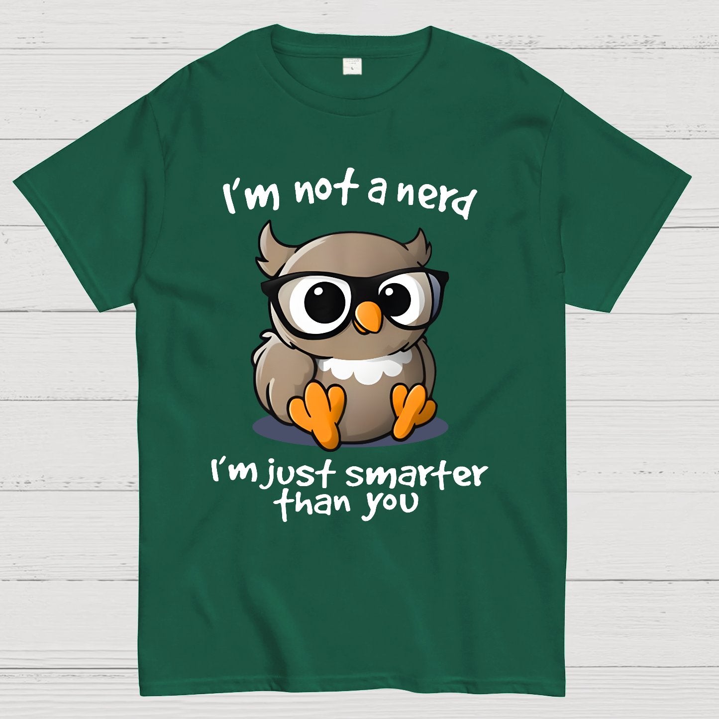 I’m Not A Nerd I’m Just Smarter Than You Geek T-Shirt