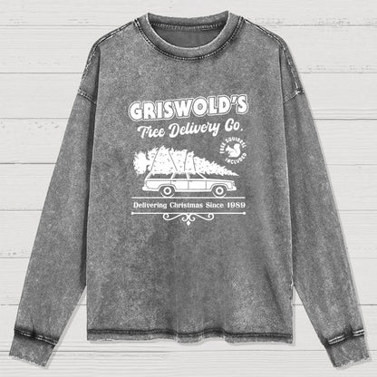 Family's Tree Delivery Washed Long Sleeve Tee