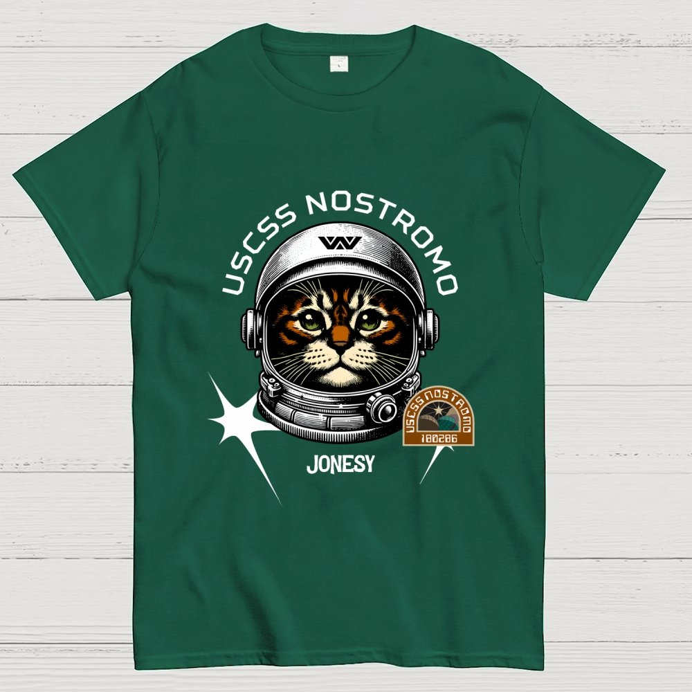 Jonesy The Space Cat Geek T-Shirt