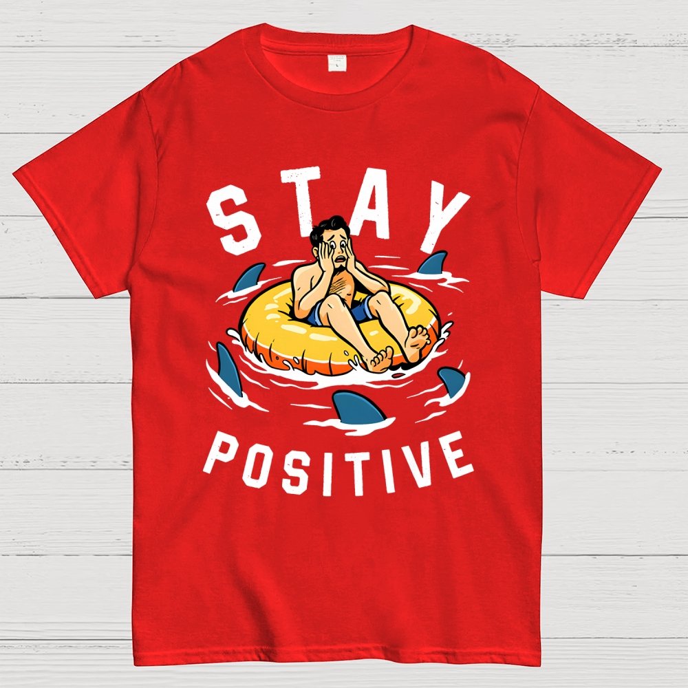 Try to Stay Positive! Geek T-Shirt