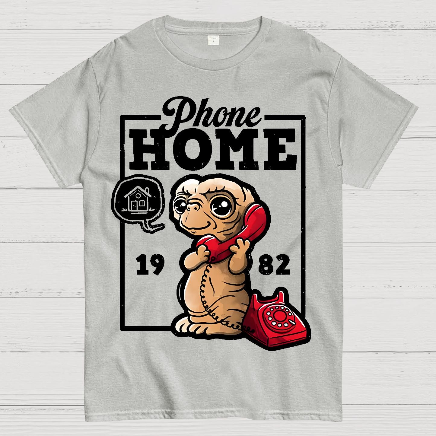 Cute Phone Home Geek T-Shirt