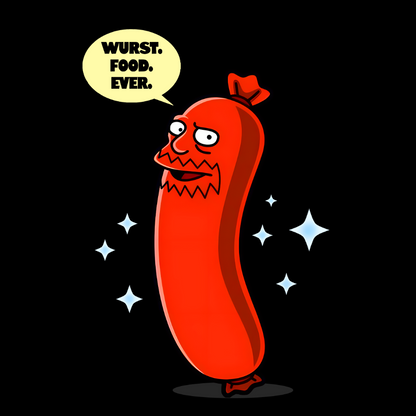 Wurst Food Ever Geek T-Shirt