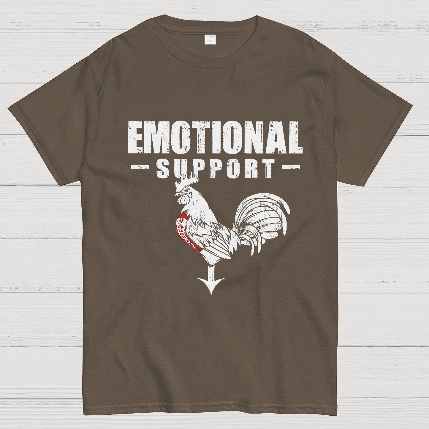 Emotional Support Cock Geeky T-Shirt