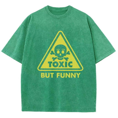 Toxic but Funny Vintage Distressed T-shirt