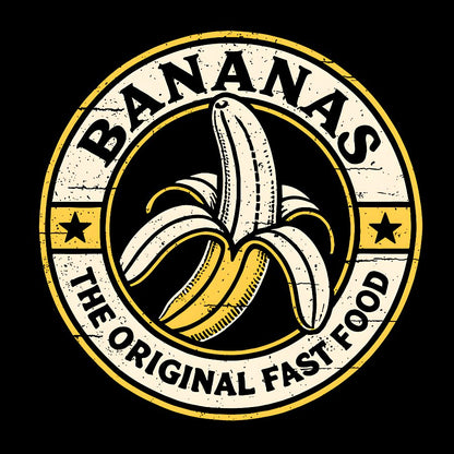 Bananas - The original Fast Food Geek T-Shirt