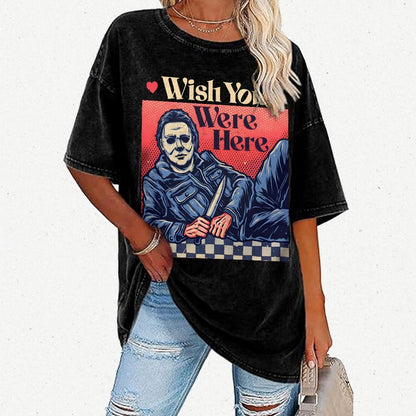Wish You Were Here Vintage Distressed T-shirt