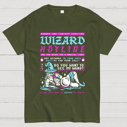 Wizard Hotline Geek T-Shirt