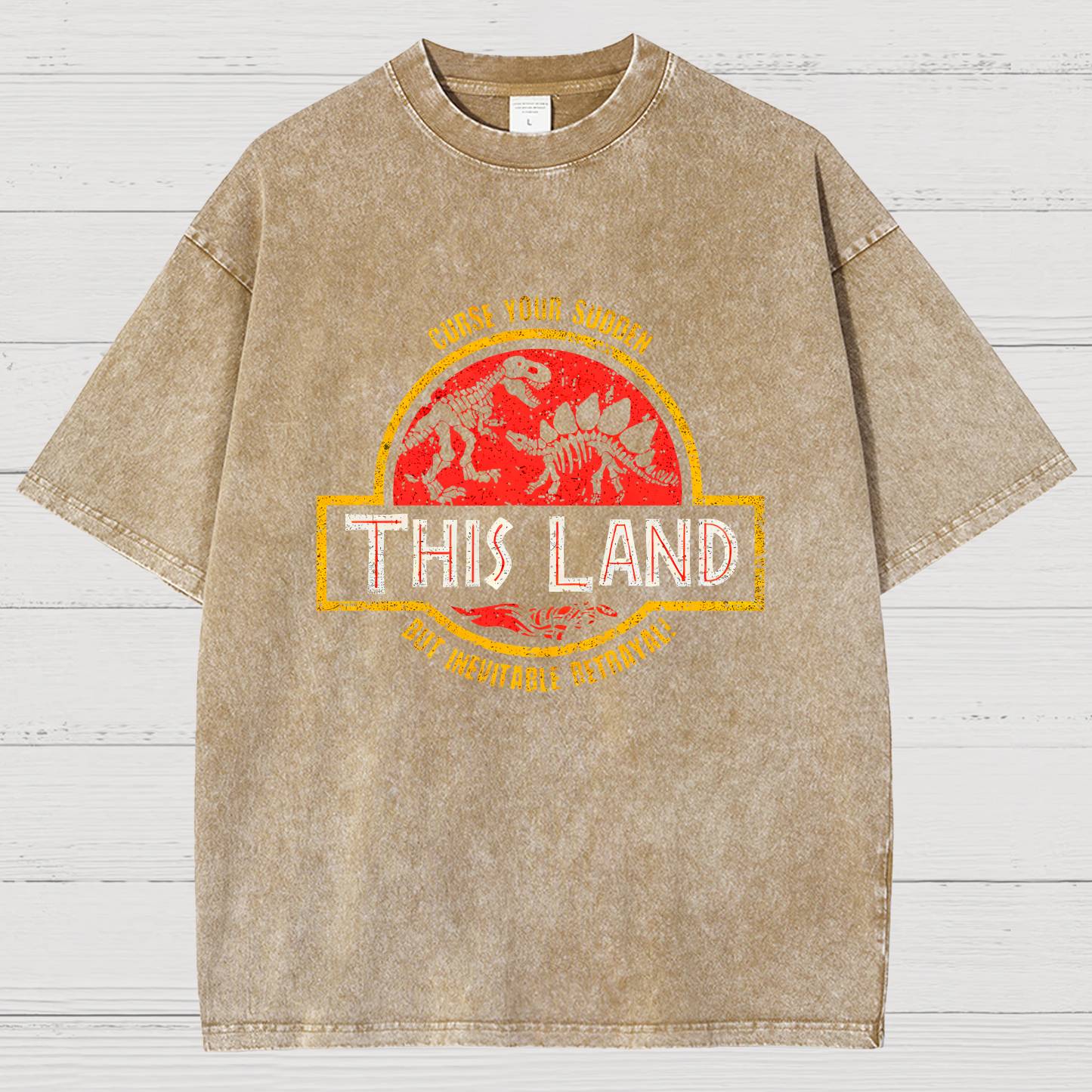 THIS LAND Vintage Distressed T-shirt