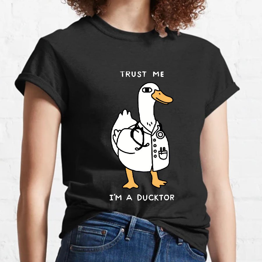 Trust Me I'm a Ducktor Geeky T-Shirt