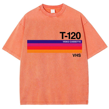 Dusk Video Cassette VHS Vintage Distressed T-shirt