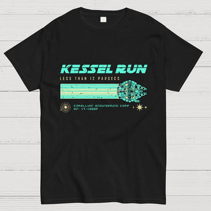 Retro Vintage Parsecs Geek T-Shirt