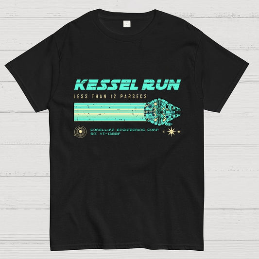 Retro Vintage Parsecs Geek T-Shirt
