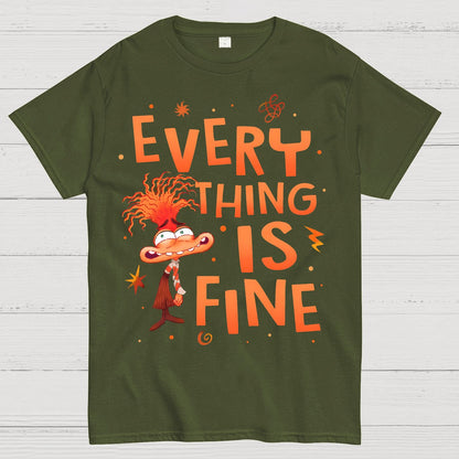 It's Fine Everything Is Fine Geek T-Shirt