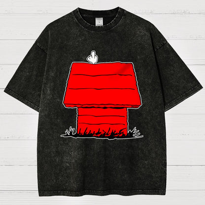 Interesting Gestures Vintage Distressed T-shirt