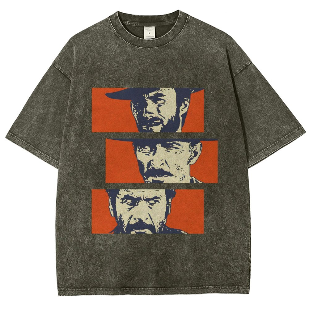 Buono Brutto Cattivo Vintage Distressed T-shirt
