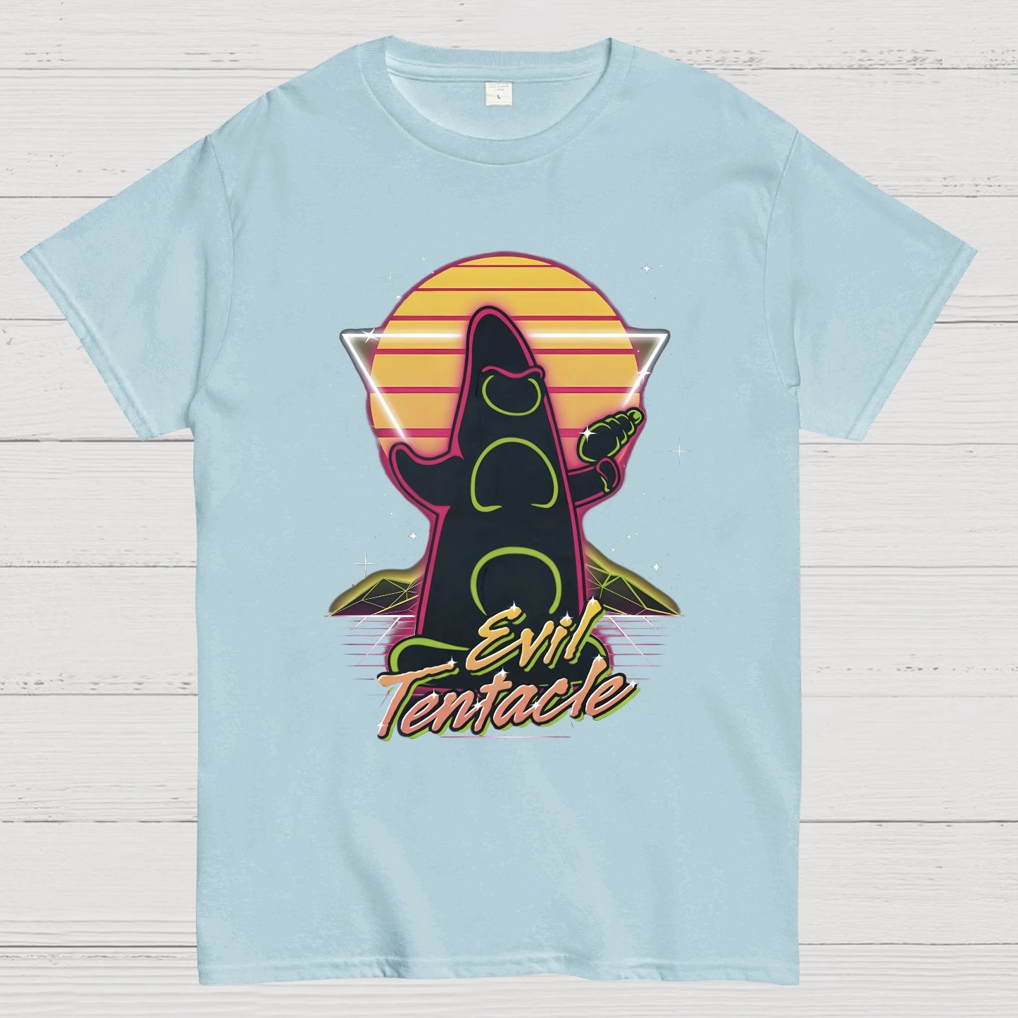 Retro Evil Tentacle Nerdy T-Shirt