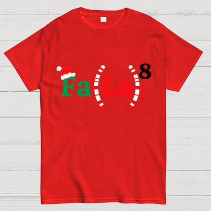 Fa La La La La Christmas Math Geek T-Shirt