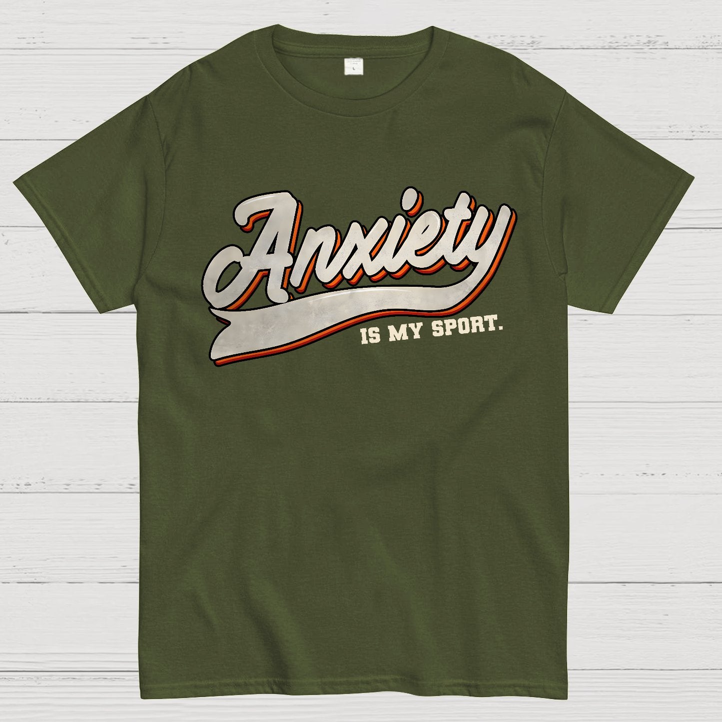 Anxiety Is My Sport Geek T-Shirt