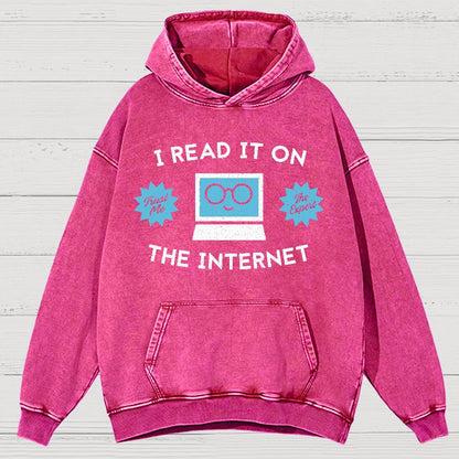I'm An Internet Expert Vintage Distressed Hoodie