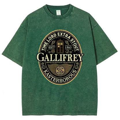 Cosmic Explorer Stout Vintage Distressed T-shirt