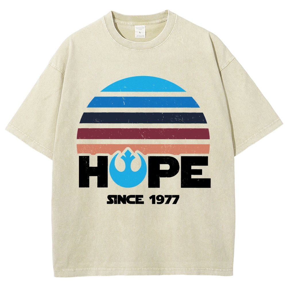 Hope Since 1977 Vintage Distressed T-shirt