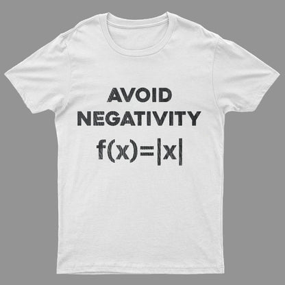 Avoid Negativity Geeky T-Shirt