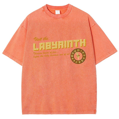 Visit the Maze Vintage Distressed T-shirt